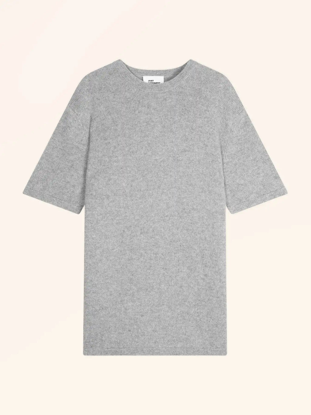 REBEKA T-Shirt Crew Neck 4 Ply Heather Cloud