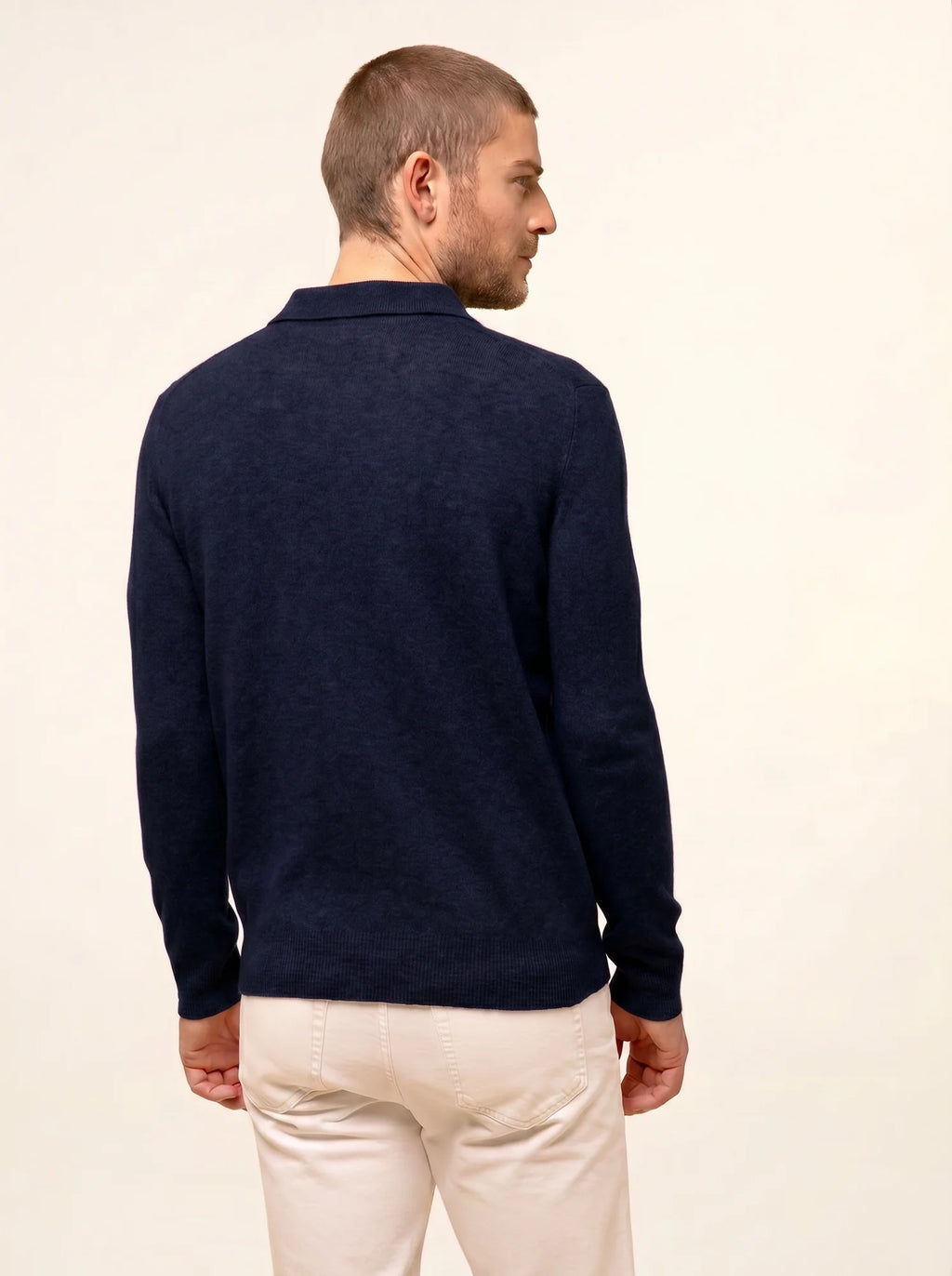 DOUGLAS Polo Long Sleeve Caviar