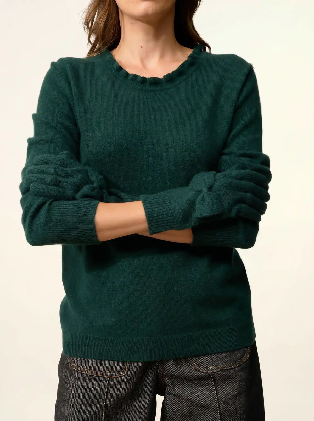 LUCY Gants 4 Fils Cyprès