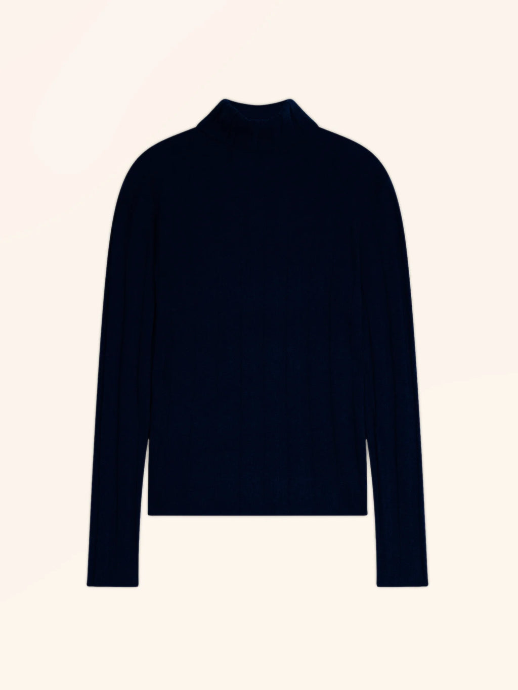 SERELITH Pull Col Roulé Bleu Marine