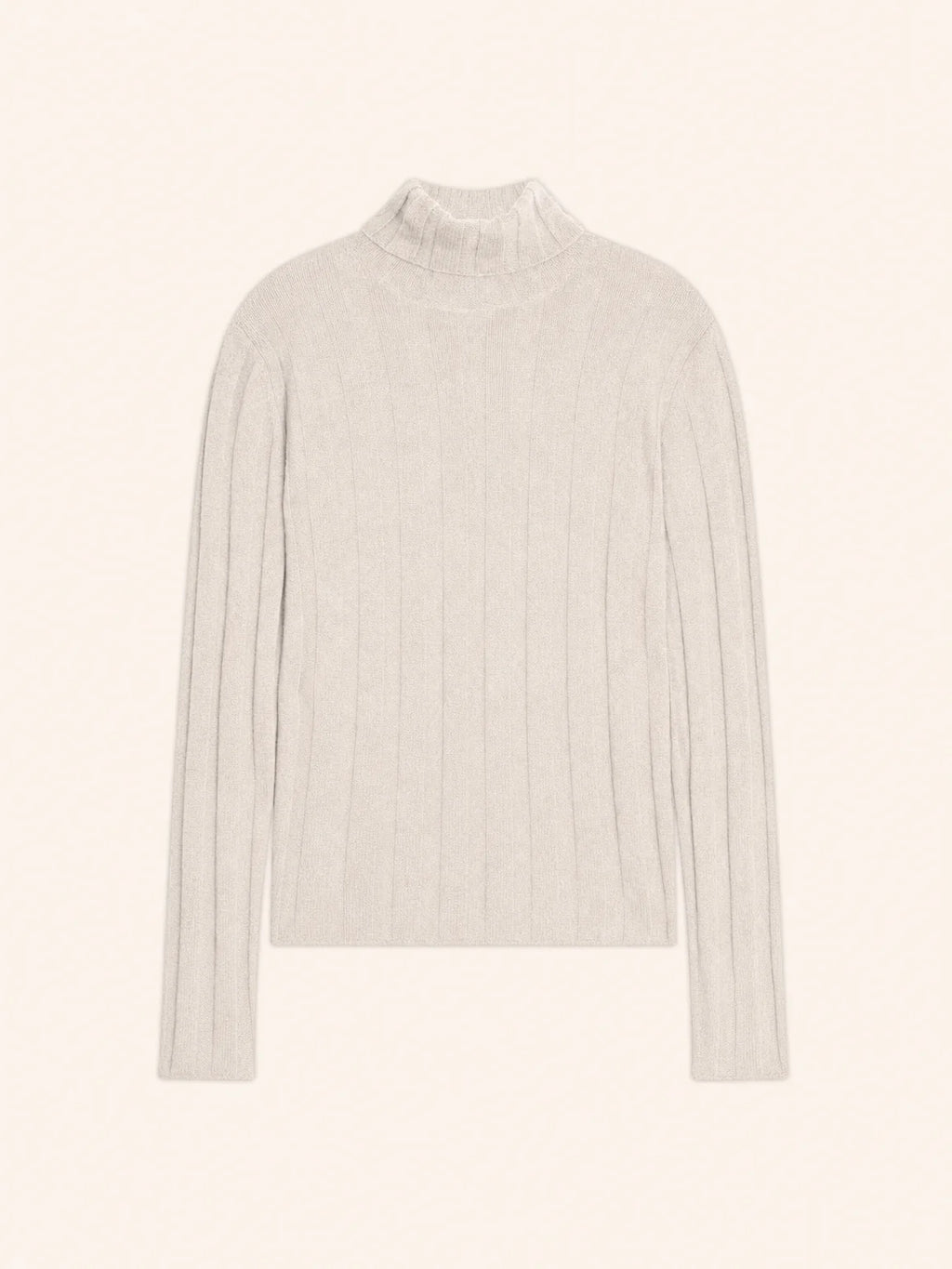SERELITH Pullover Rollkragen Elfenbein