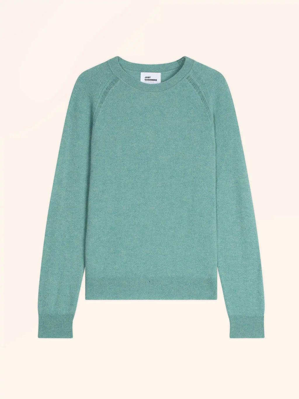 NORENA Sweater Crew Neck Heather Green