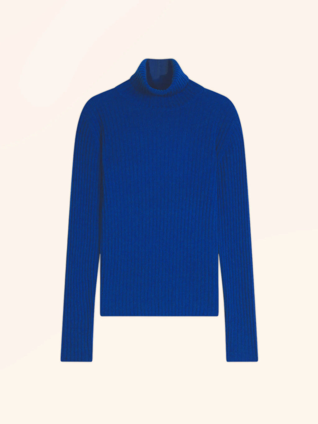 MIRAYA Pullover Rollkragen Persischblau