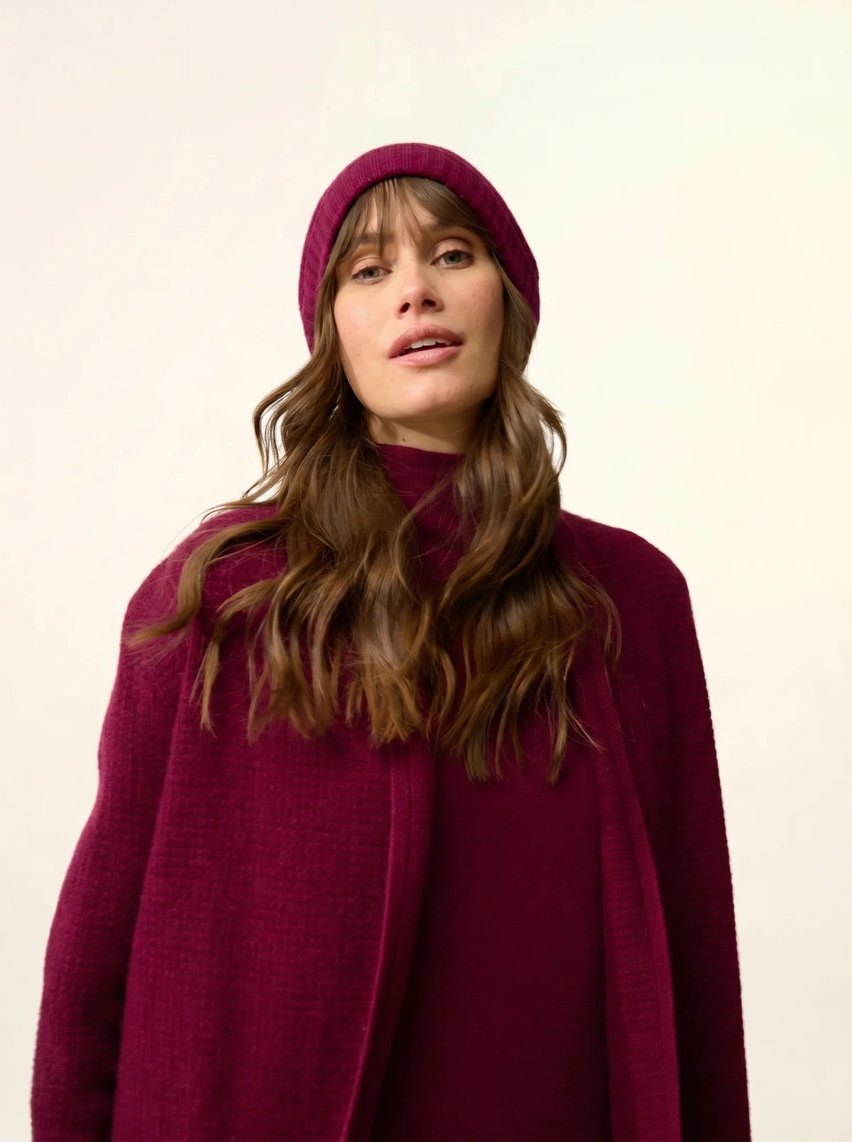 EMBER Bonnet 4 Fils Bordeaux