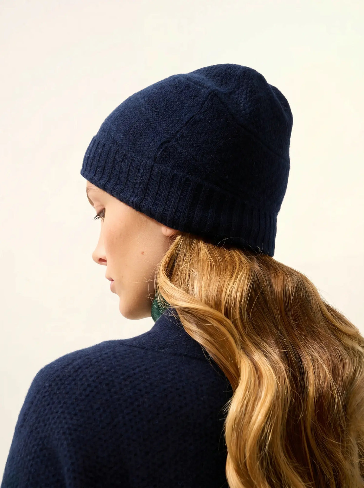 EMBER Beanie 4 Ply Navy