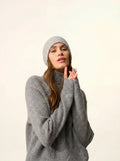 EMBER Beanie 4 Ply Heather Cloud
