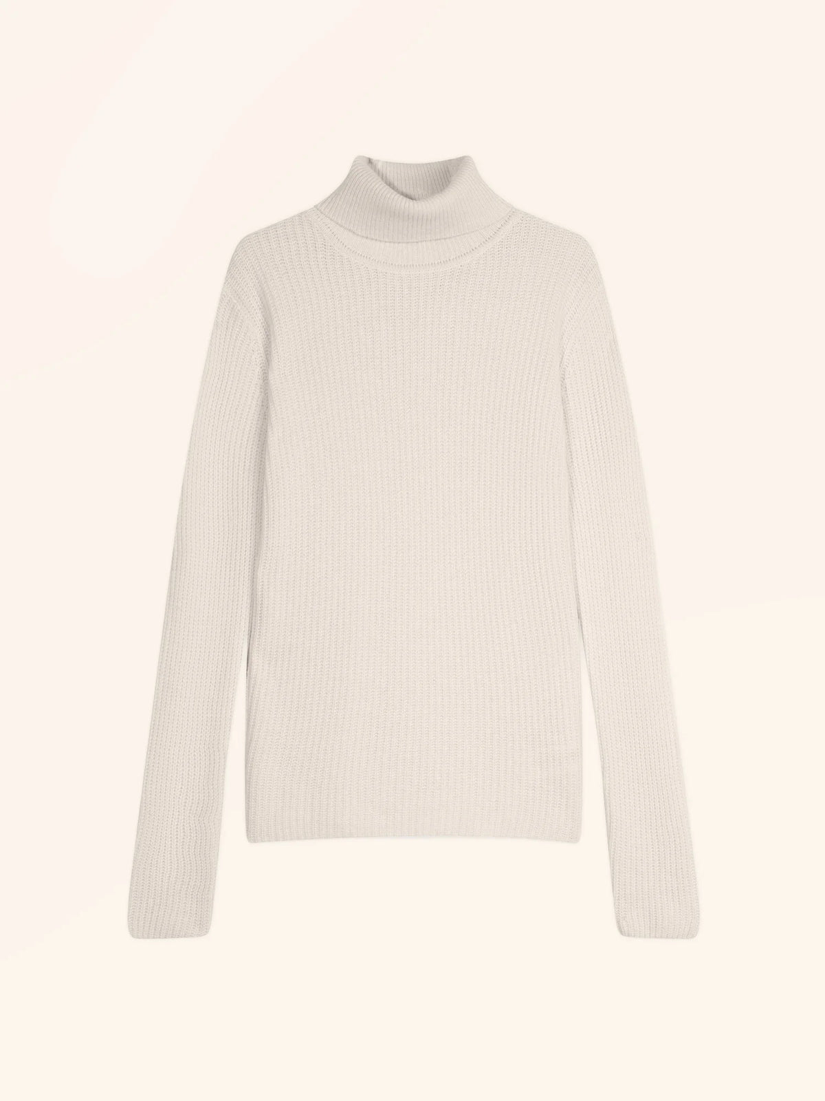 ISOLDE Pullover Rollkragen 4-fädig Elfenbein
