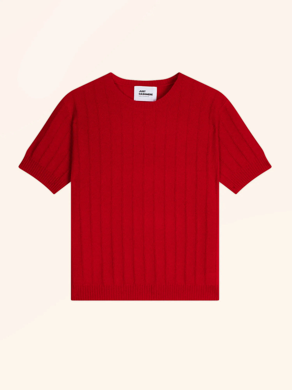 LOULIA T-Shirt Rundhalsausschnitt Rot