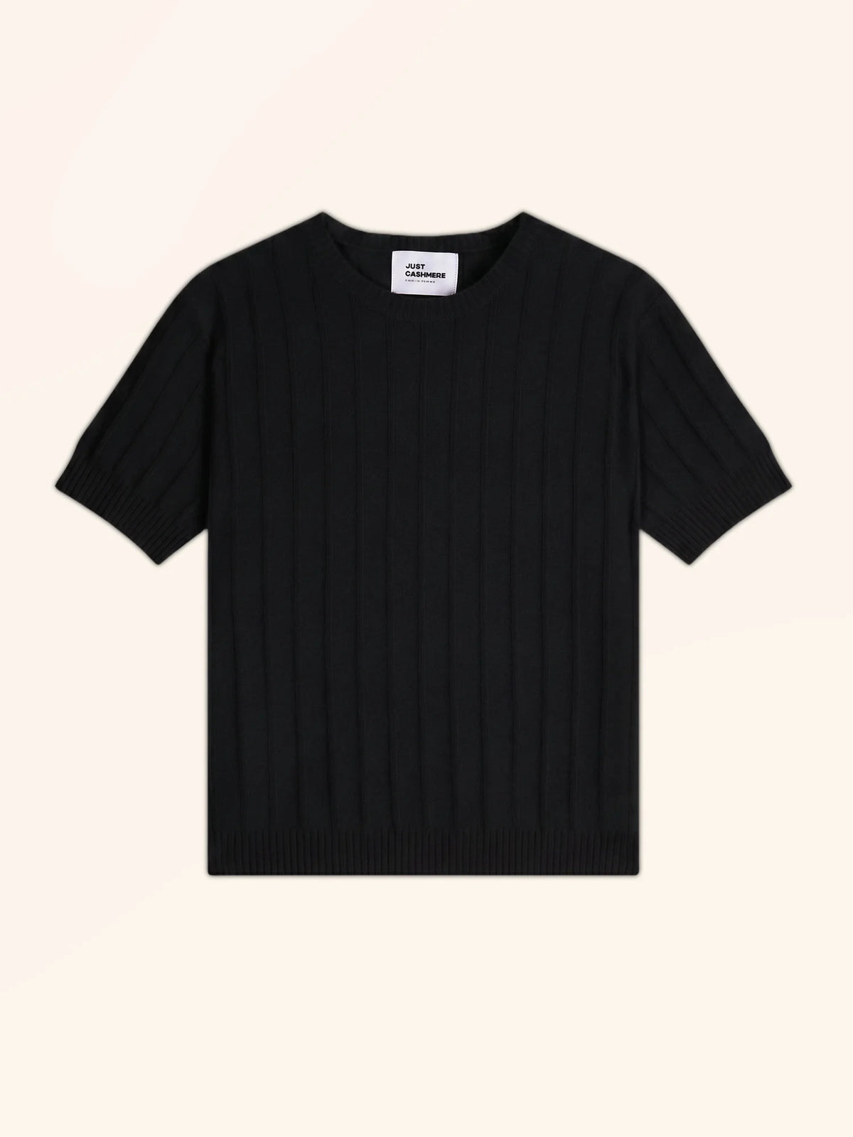 LOULIA T-Shirt Rundhalsausschnitt Schwarz
