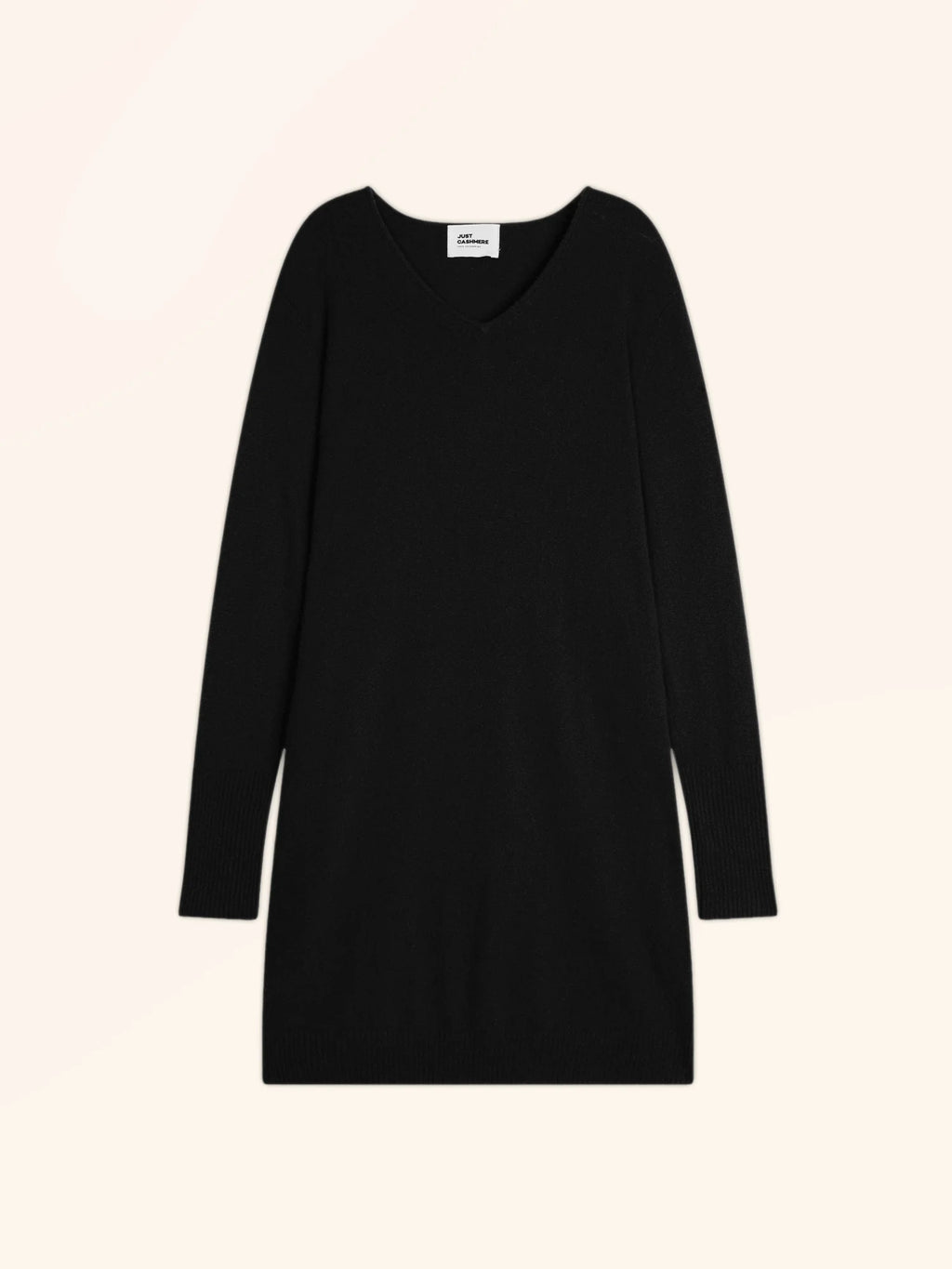 MILEYA Dress V-Neck Black