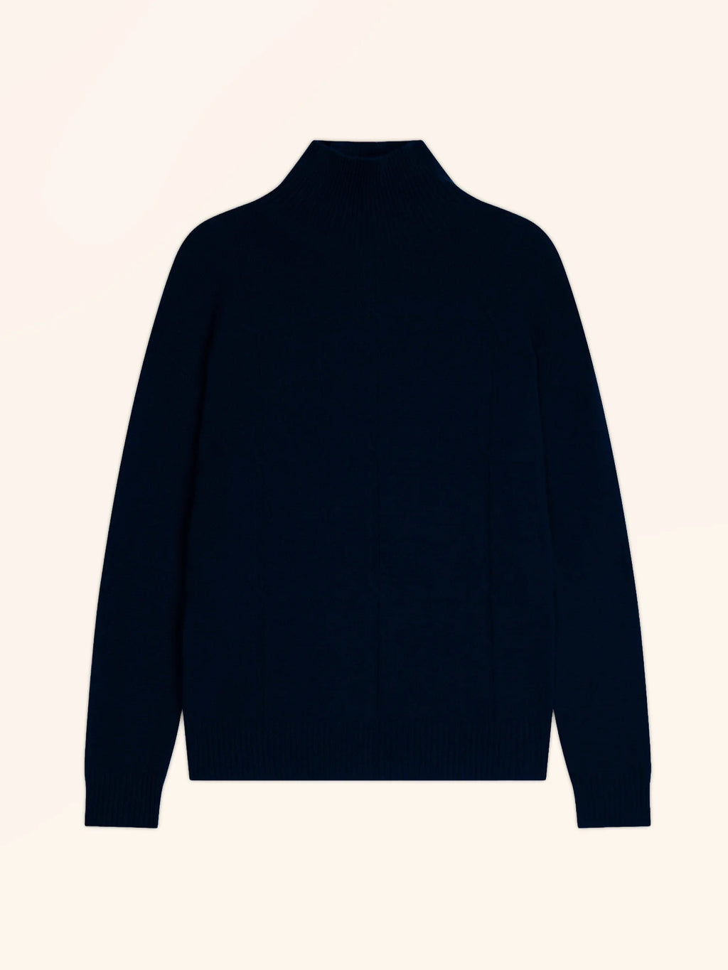 LORALIA Pullover Rollkragen Marineblau