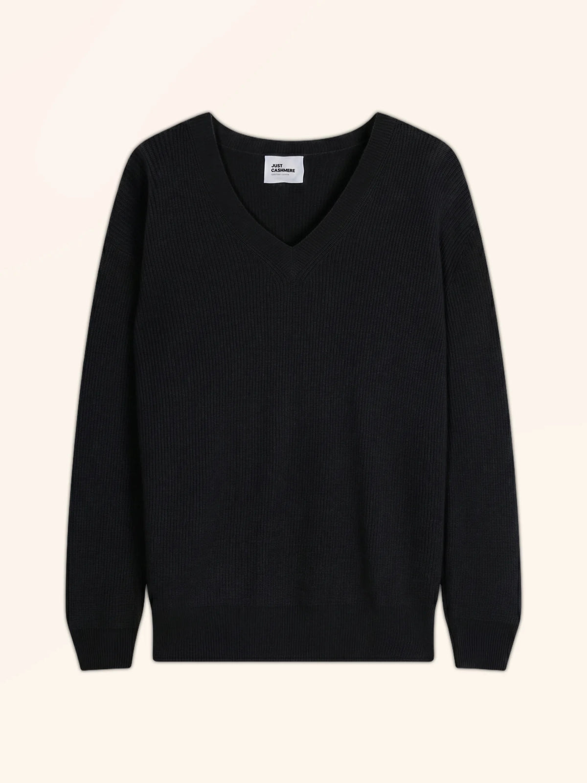ALENIA Pull Col V Noir