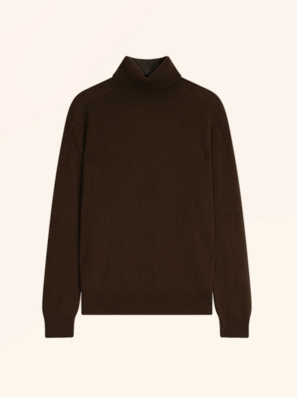 ORIANNE Pullover Rollkragen Schokobraun