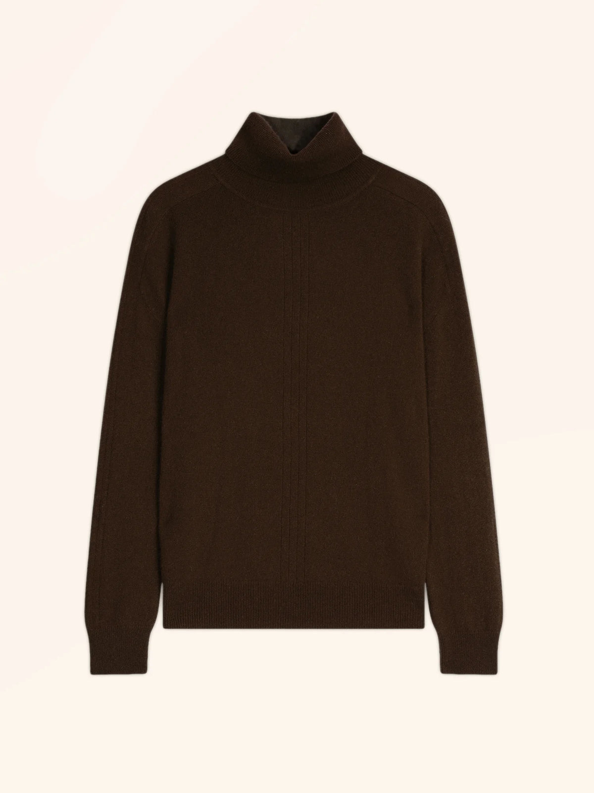ORIANNE Pullover Rollkragen Schokobraun