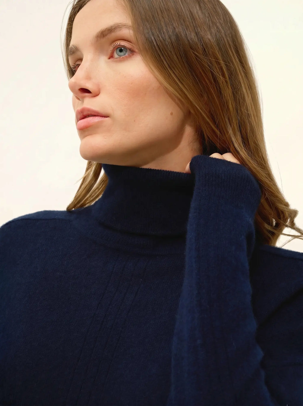 ORIANNE Sweater Turtleneck Navy