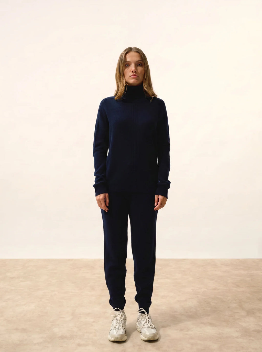 ORIANNE Sweater Turtleneck Navy