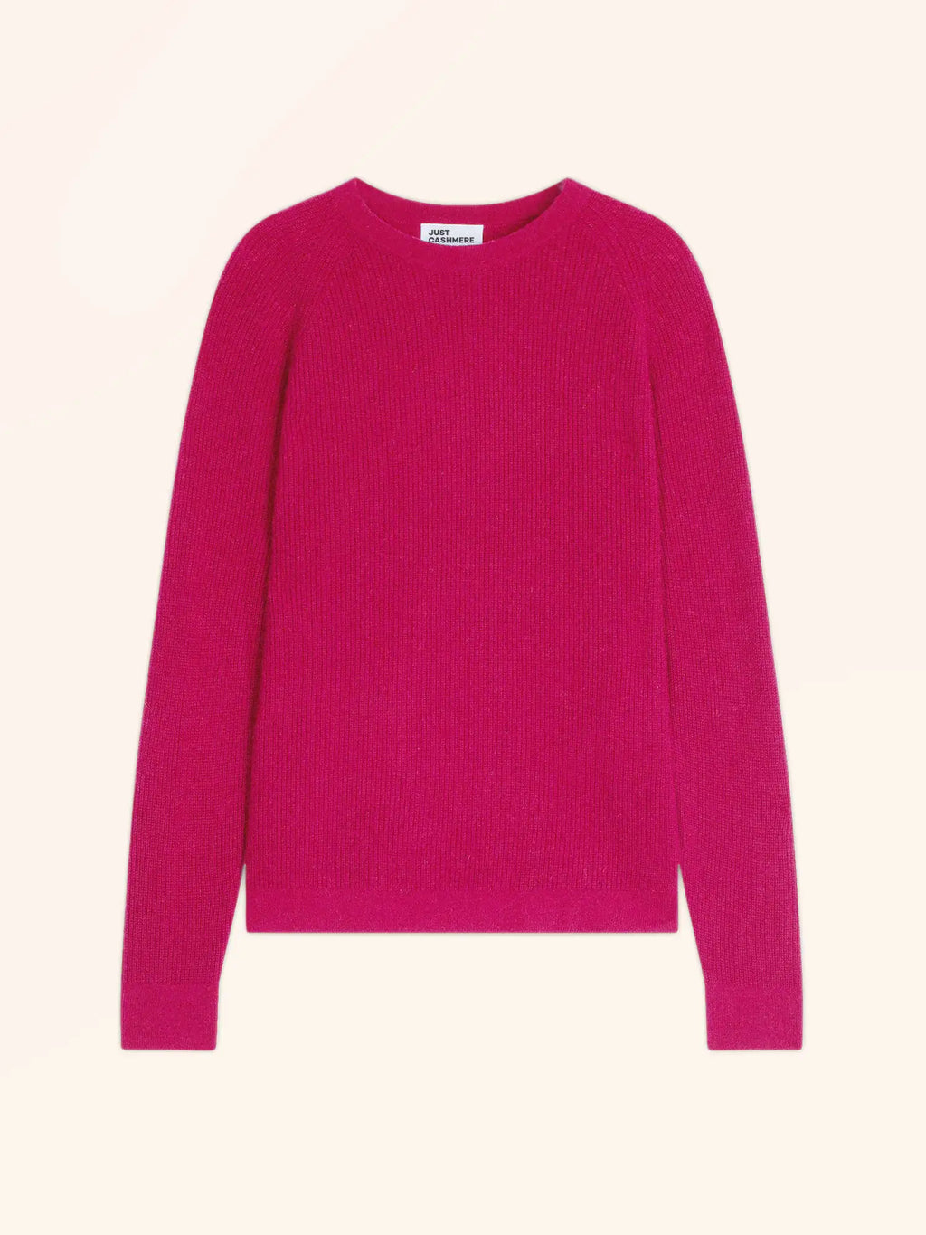 SOLAYA Sweater Crew Neck Fuchsia