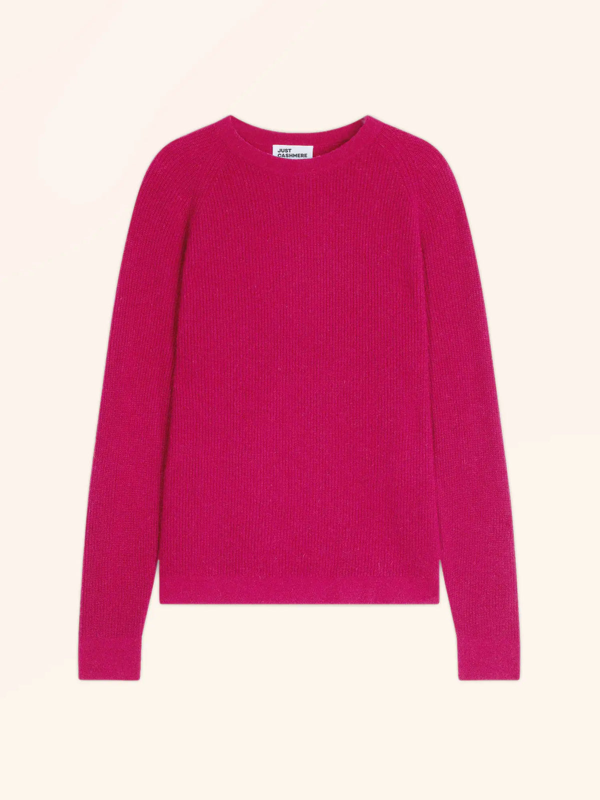 SOLAYA Sweater Crew Neck Fuchsia