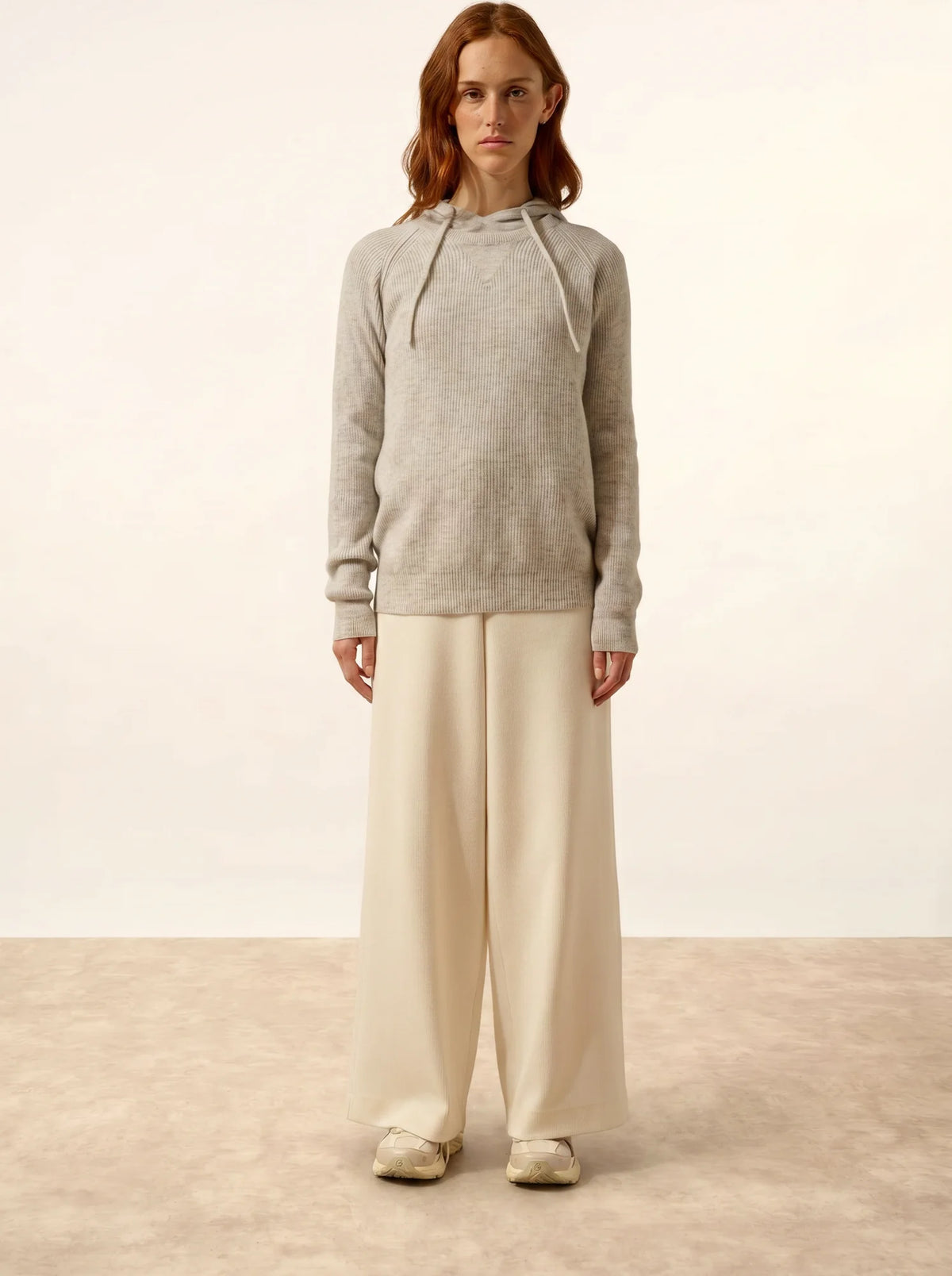 ISADORA Pullover Rundhalsausschnitt Gletscher meliert