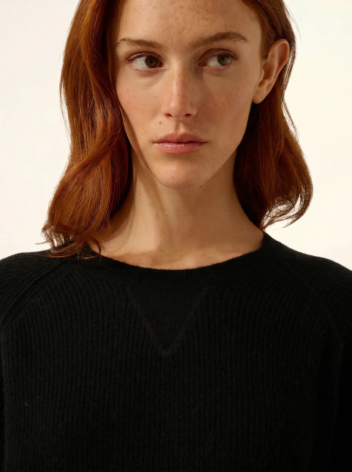 ISADORA Pull Col Rond Noir