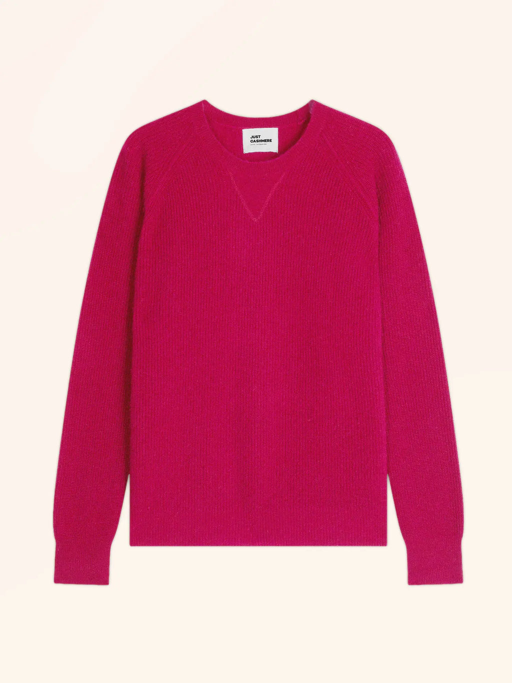 ISADORA Sweater Crew Neck Fuchsia