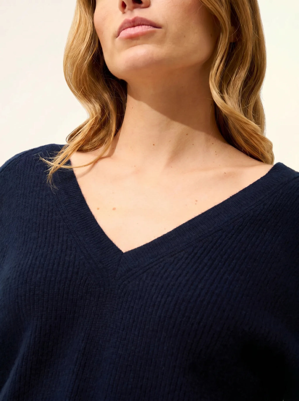 ARISTA Pull Col V Bleu Marine