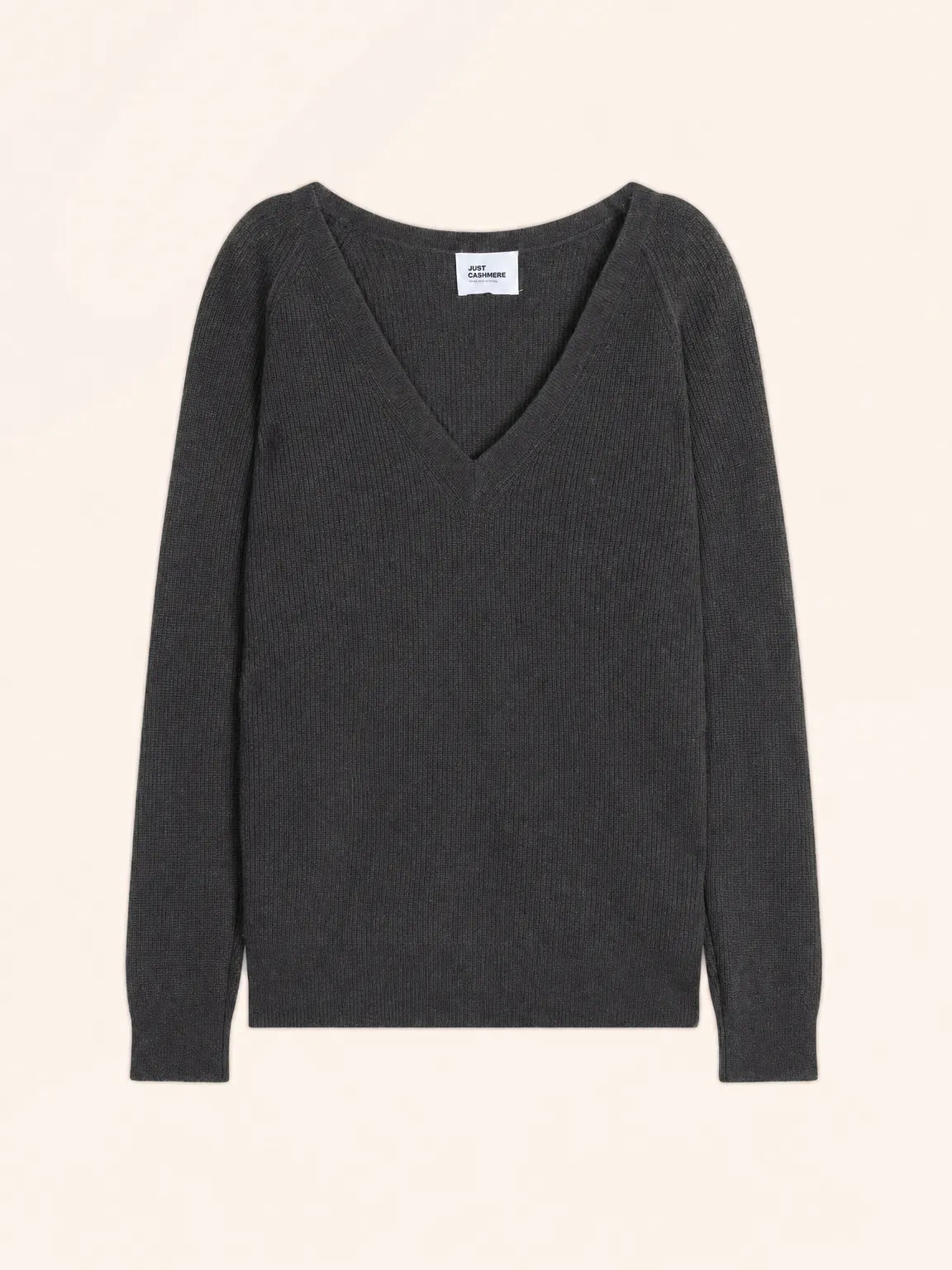 ARISTA Pull Col V Anthracite Chiné