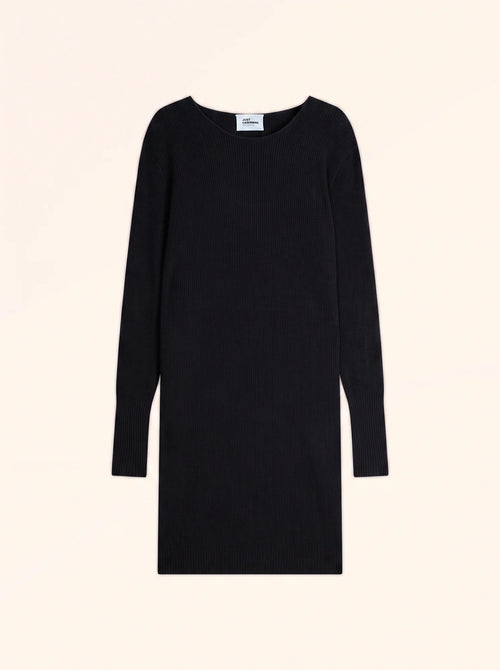 AURÉLINE Dress Crew Neck Black