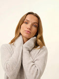 AURÉLINE Dress Crew Neck Heather Glacier