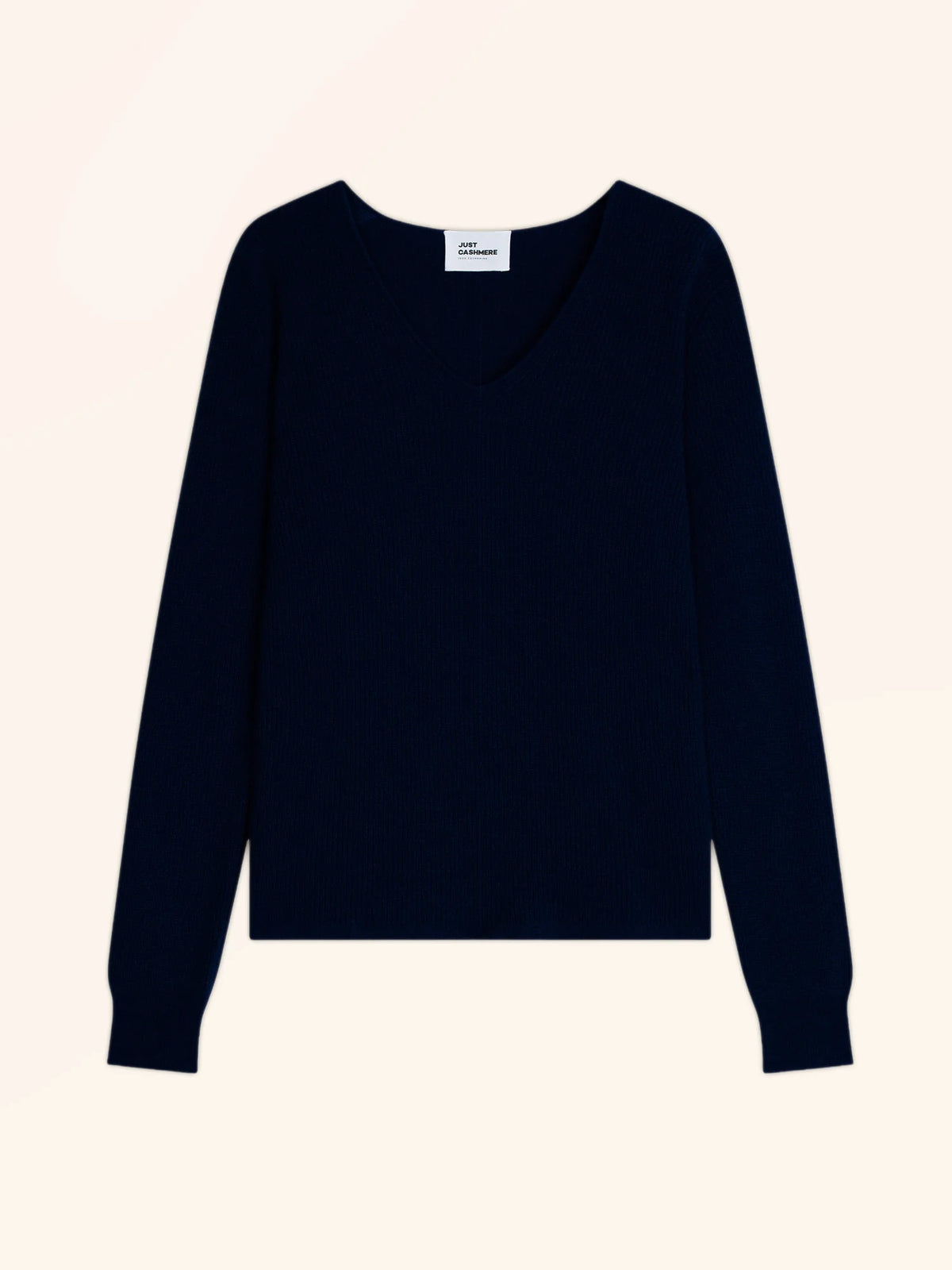 CIELORA Pullover V-Ausschnitt Marineblau