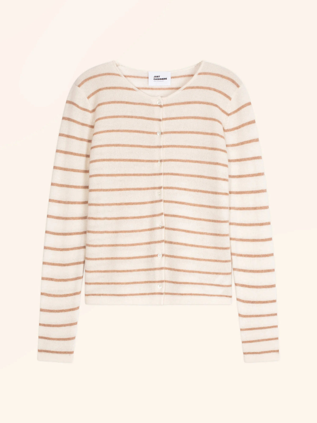 OPHELIA Cardigan Crew Neck Ivory