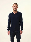 MEVRON Pull Col V Bleu Marine