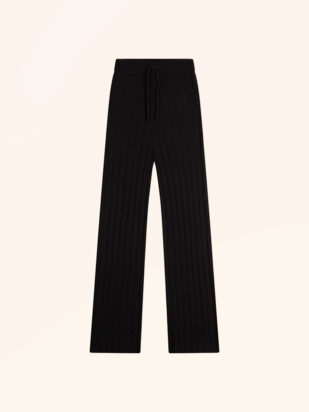 CLARISSA Pantalon Évasé Noir