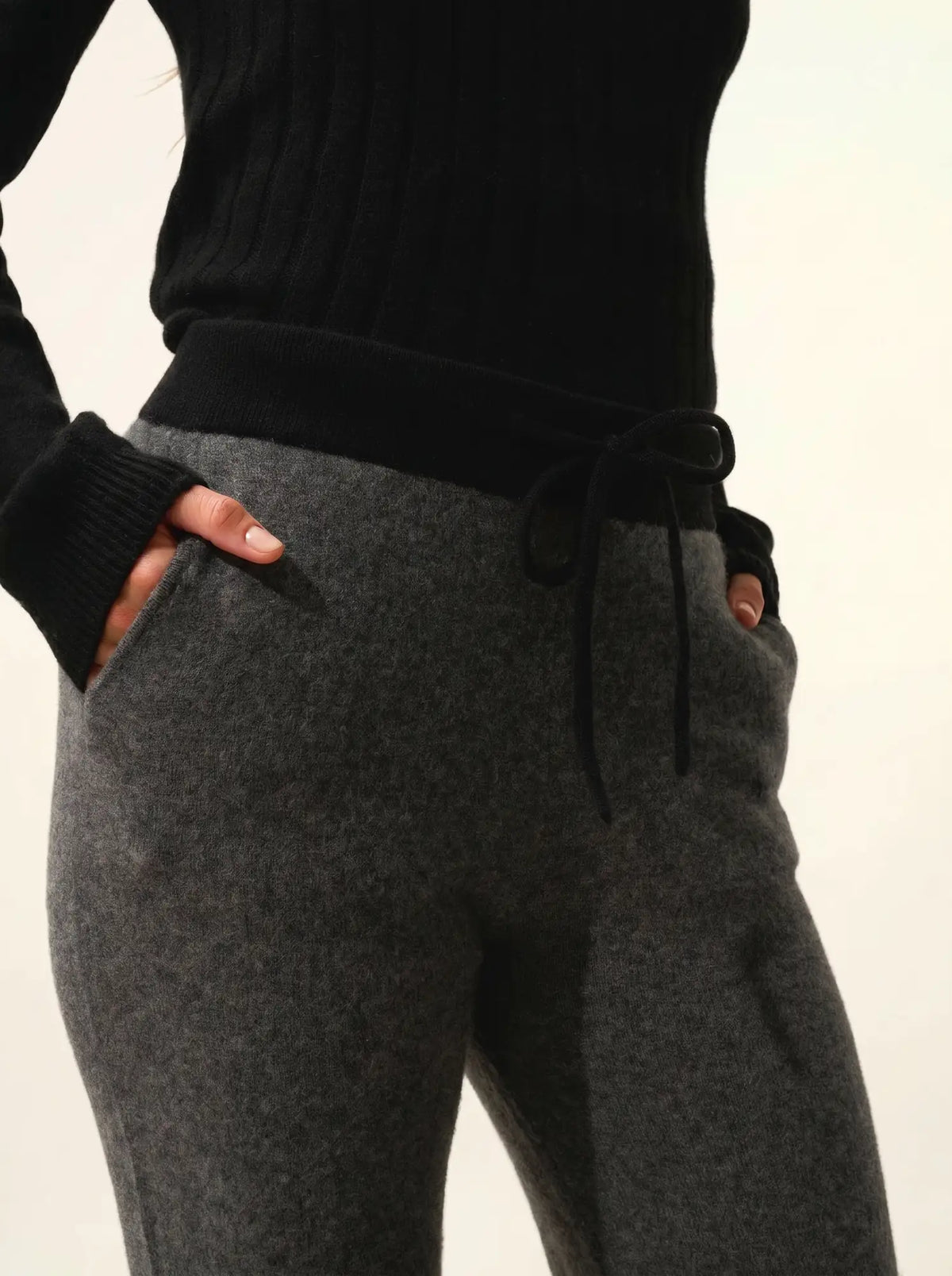 MARCELINE Jogging Anthracite Chiné et Noir