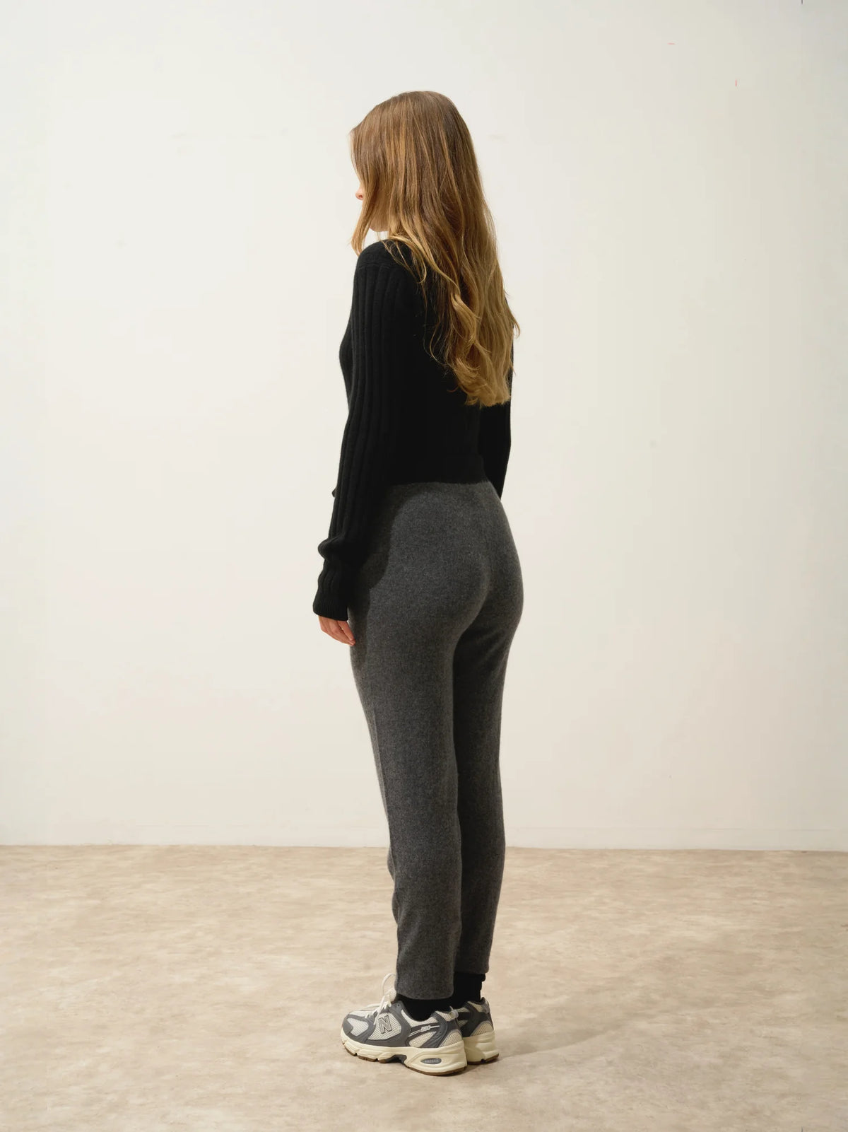MARCELINE Jogging Anthracite Chiné et Noir