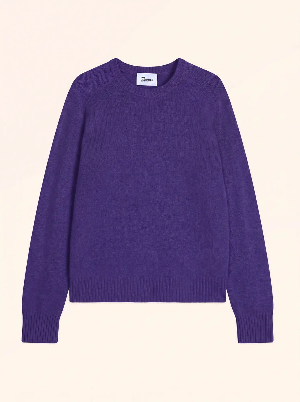 LAVINIA Sweater Crew Neck 4 Ply Amethyst