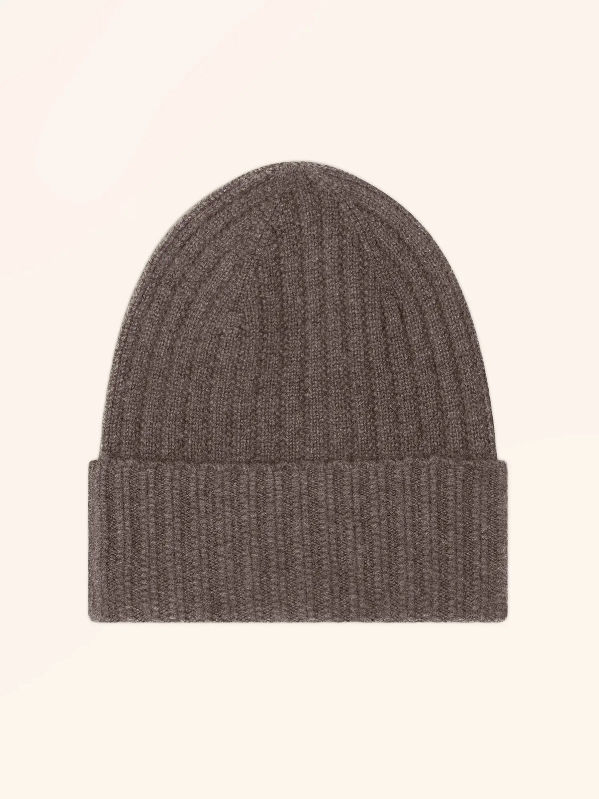 JIN Bonnet 6 Fils Taupe Chiné
