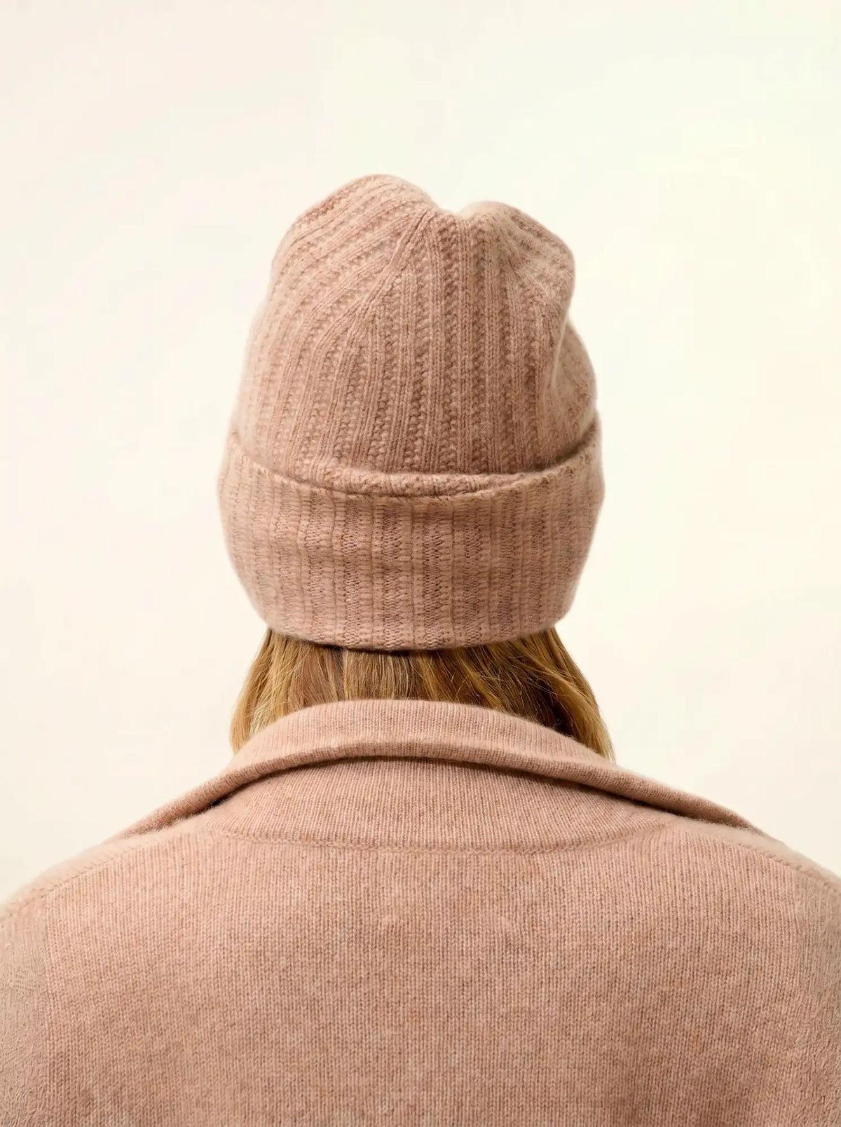 JIN Beanie 6 Ply Heather Camel