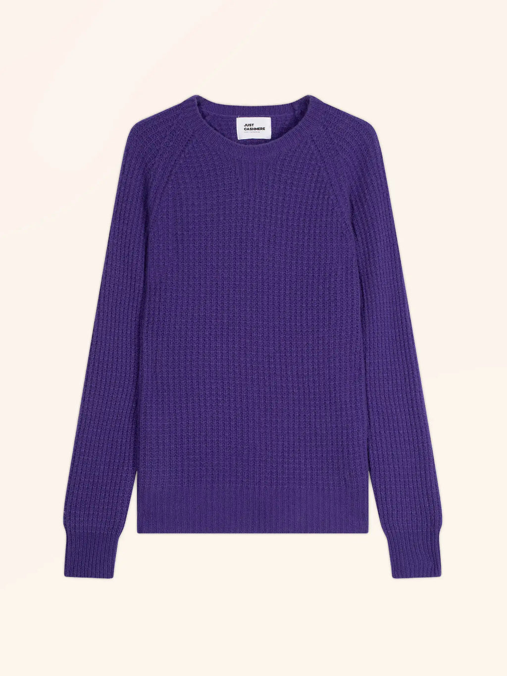 SERENIA Pull Col Rond 6 Fils Améthyste