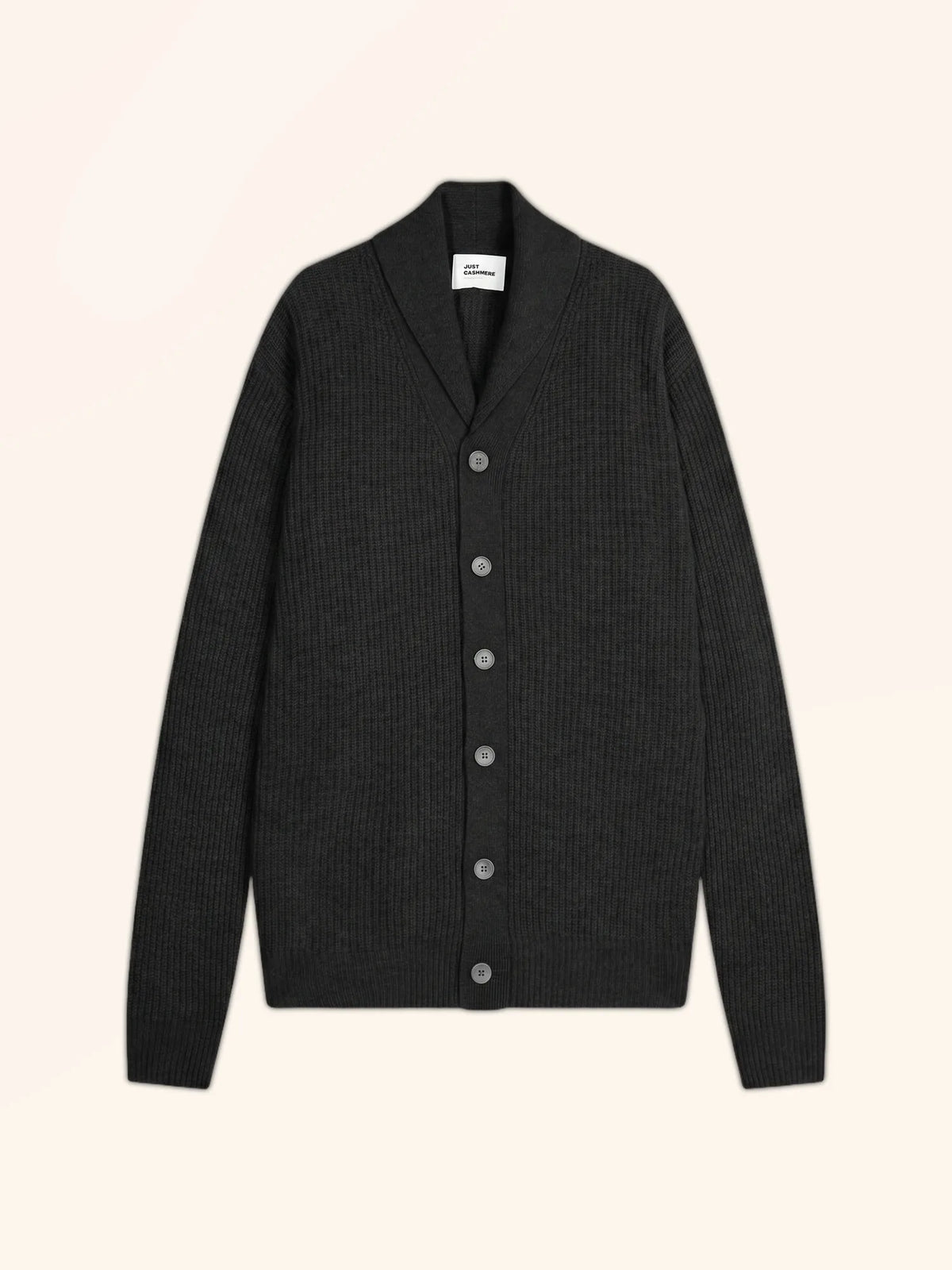 SANJI Jacket Buttoned Shawl Collar 4 Ply Black
