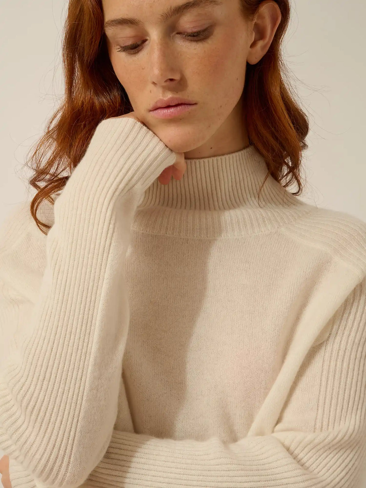 FIORINA Sweater Turtleneck Ivory