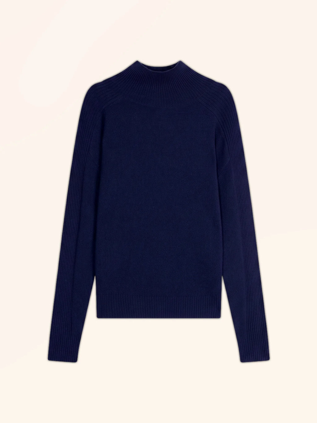 FIORINA Pullover Rollkragen Marineblau