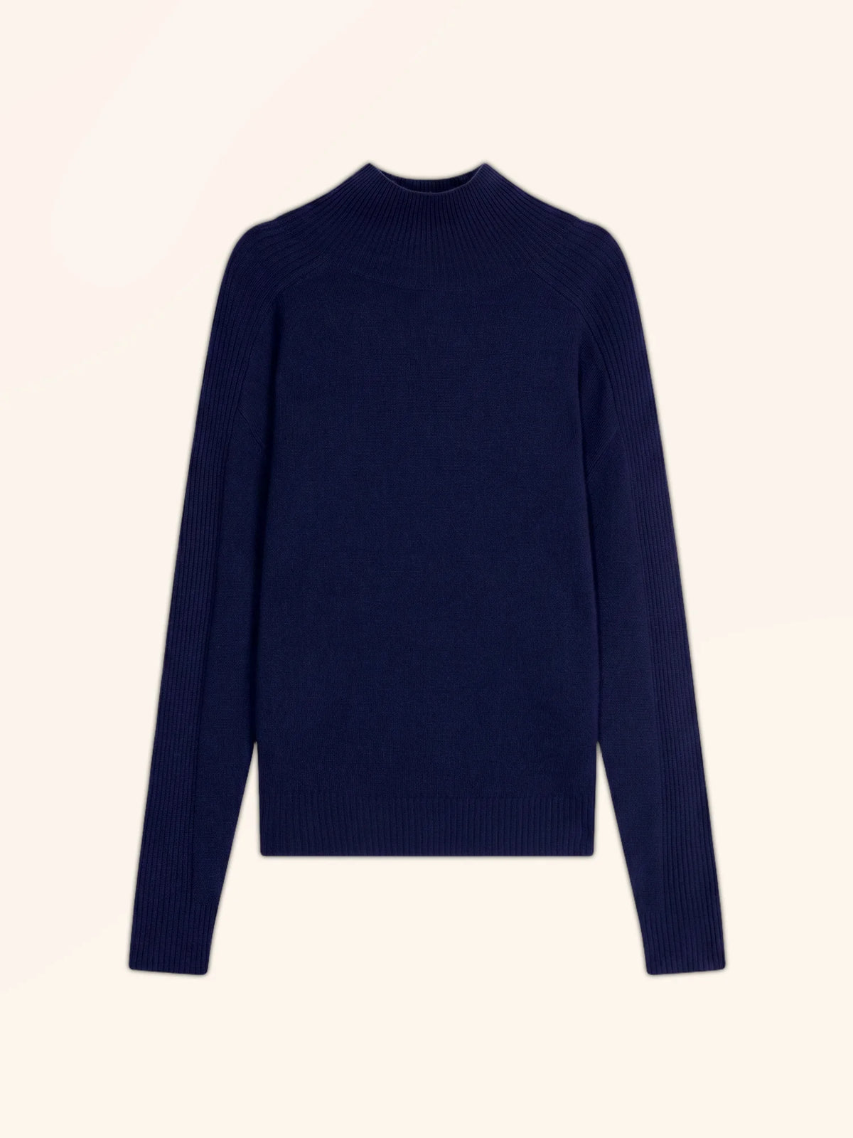 FIORINA Pullover Rollkragen Marineblau