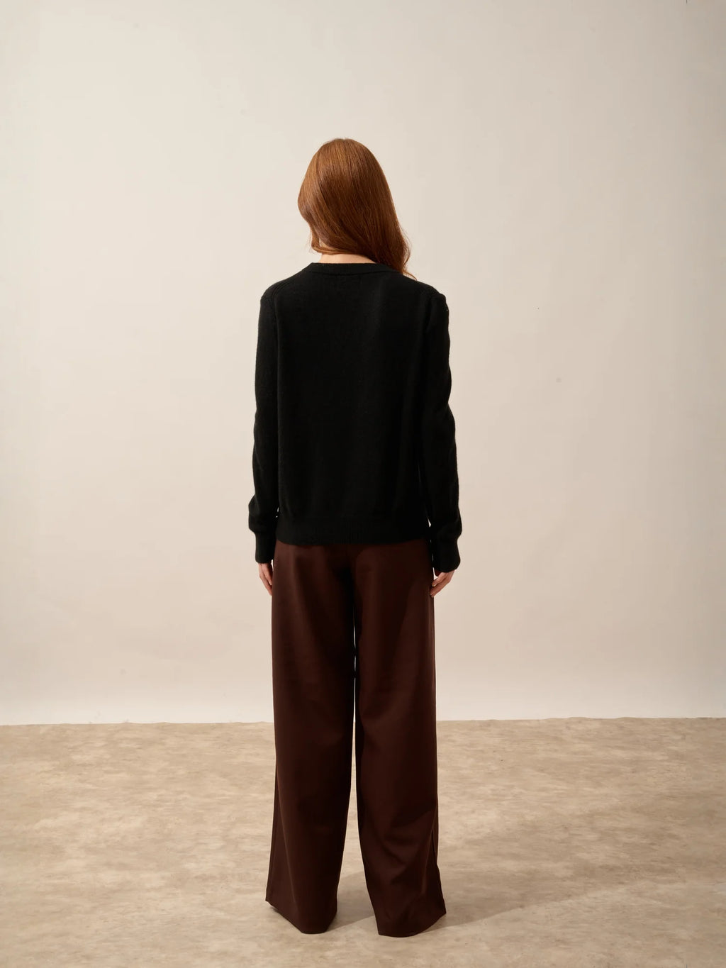 LUNERA Sweater Crew Neck Black