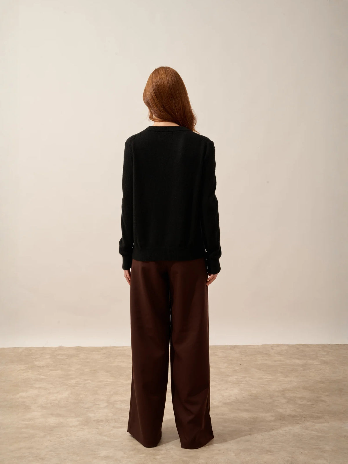 LUNERA Sweater Crew Neck Black