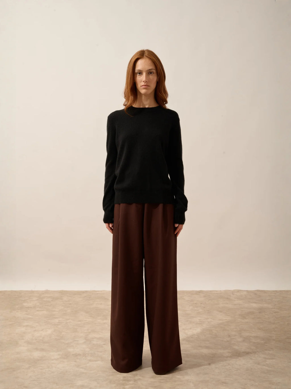 LUNERA Sweater Crew Neck Black