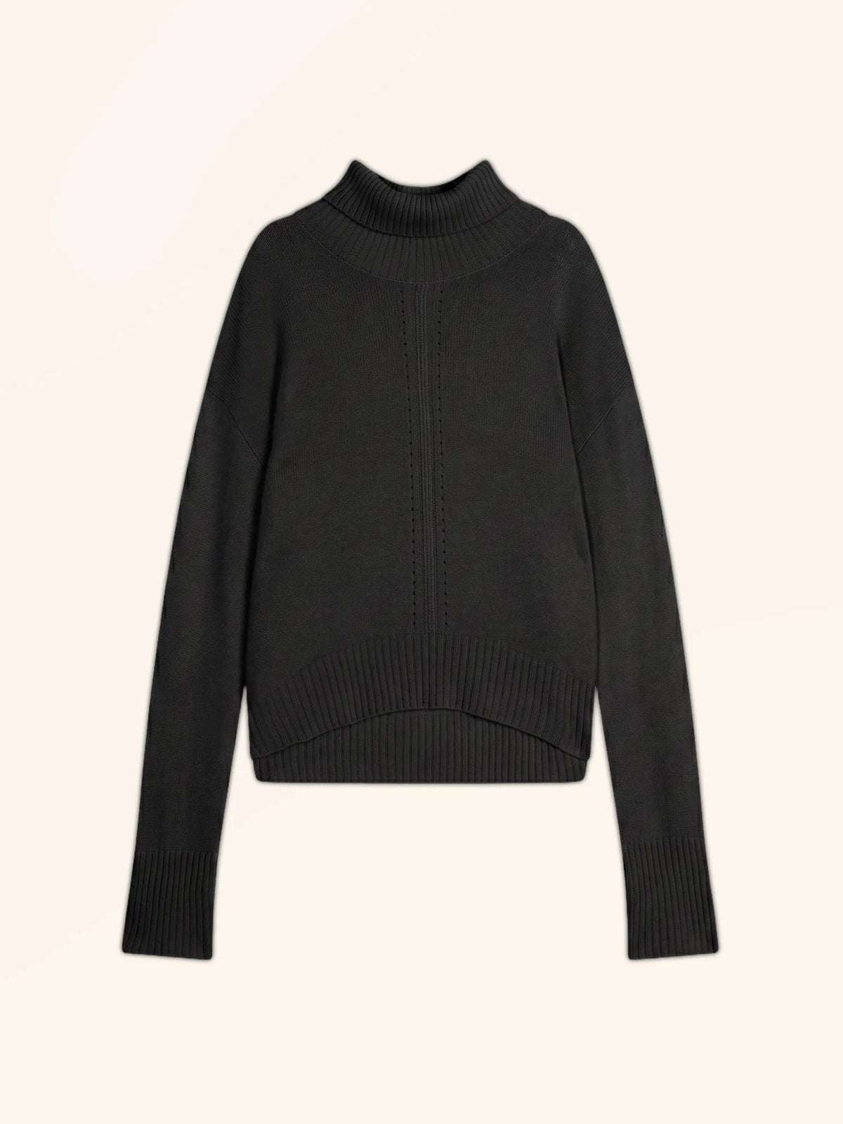 ILONA Pullover Rollkragen Schwarz
