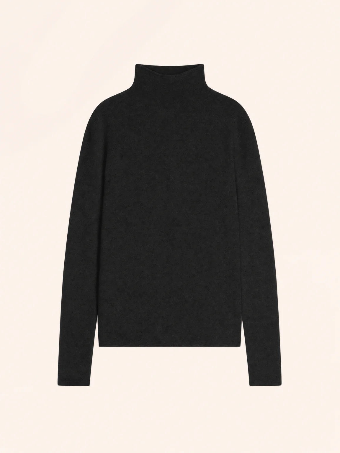 LYSANDRA Pull Col Roulé Noir