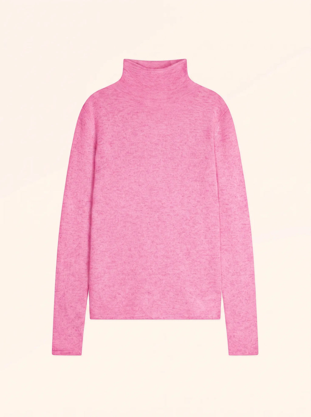 LYSANDRA Sweater Turtleneck Pink