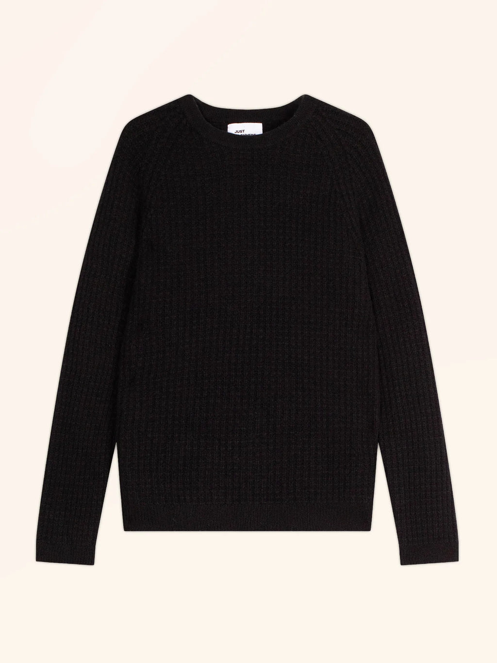 ASTRÉE Pull Col Rond 6 Fils Noir